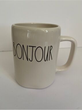 Bonjour Rae Dunn Ceramic Mug